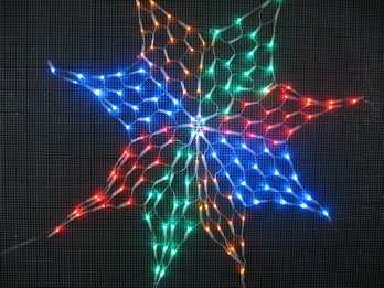 octagon led net light